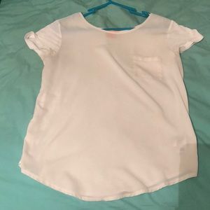 a white, dressy shirt